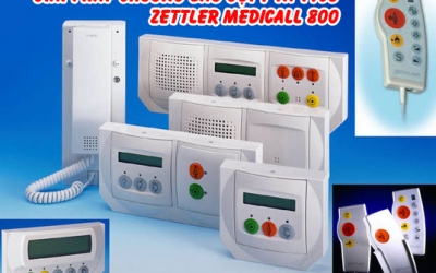 Giải pháp chuông báo gọi y tá Tyco ZETTLER Medicall 800